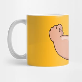 Just VACCINATED yellow Mug